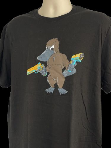Men's Platypus Guy T-Shirt - Black