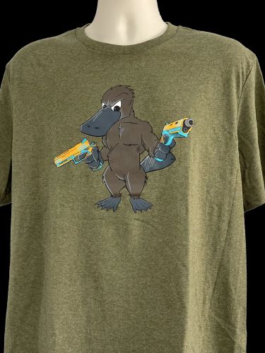 Men's Platypus Guy T-Shirt - Green