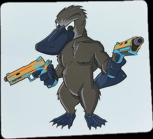 Platypus Guy Sticker